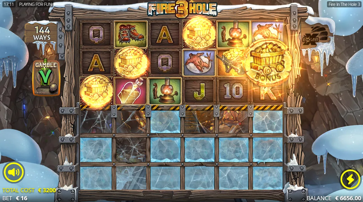 Fire in the Hole 3 Slot
